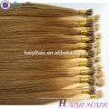 Alibaba Wholesale Remy Hight Grade-Haar-Jungfrau Remy Haar Ombre Nano-Korn-Menschenhaar-Erweiterungen